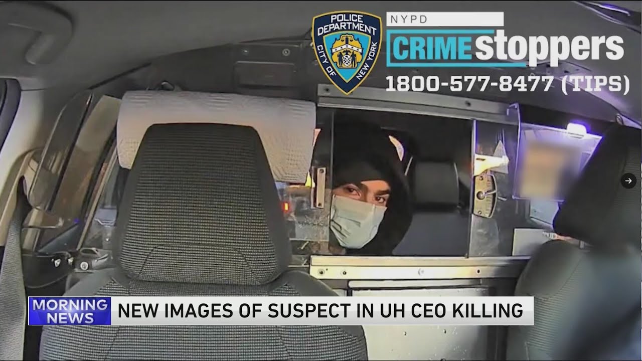 New images released of suspect in killing of UnitedHealthcare CEO, as search continues