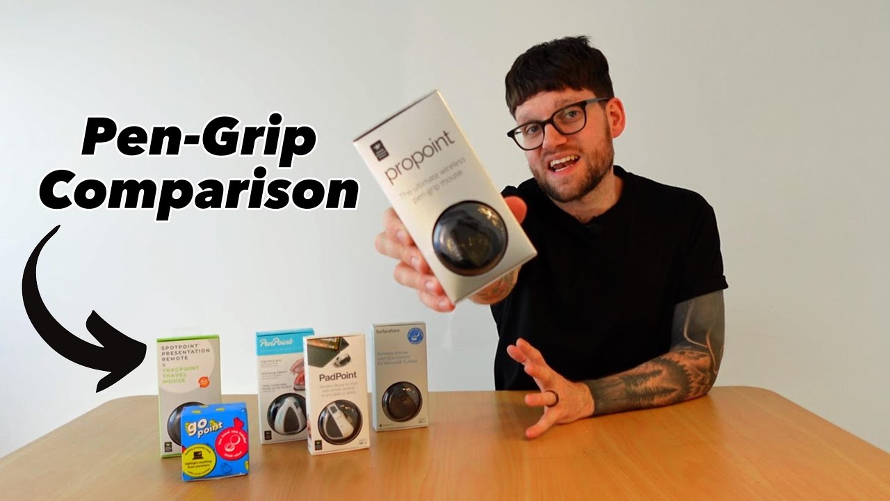 ARE THESE THE BEST FINGERTIP MICE IN THE WORLD? Say hello to the Swiftpoint Pen-Grip Range.