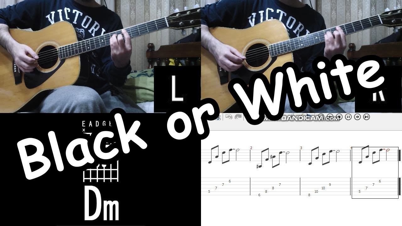 Dreamcatcher - Black or White - Acoustic Guitar Cover Tutorial (드림캐쳐)