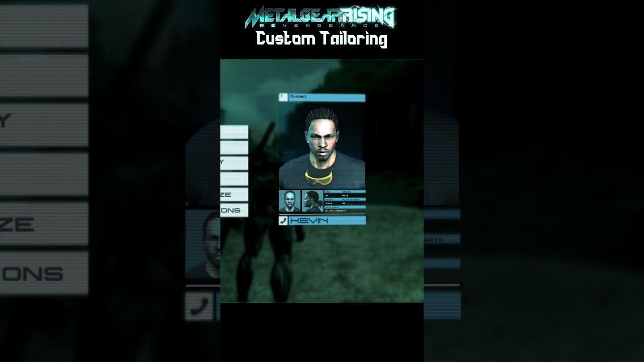 Custom Tailoring | Metal Gear Rising Revengeance Trivia | Nim #shorts