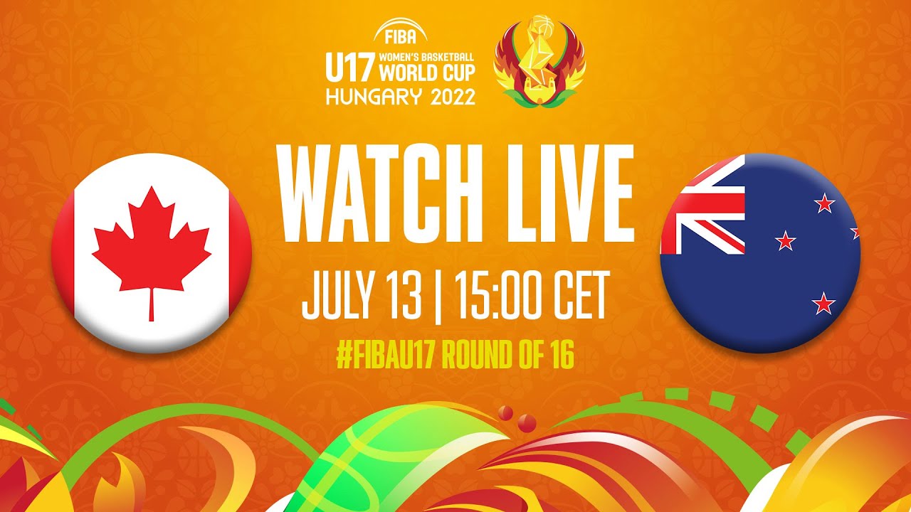 Full Basketball Game | Canada v New Zealand | FIBA U17 Women's Basketball World Cup 2022