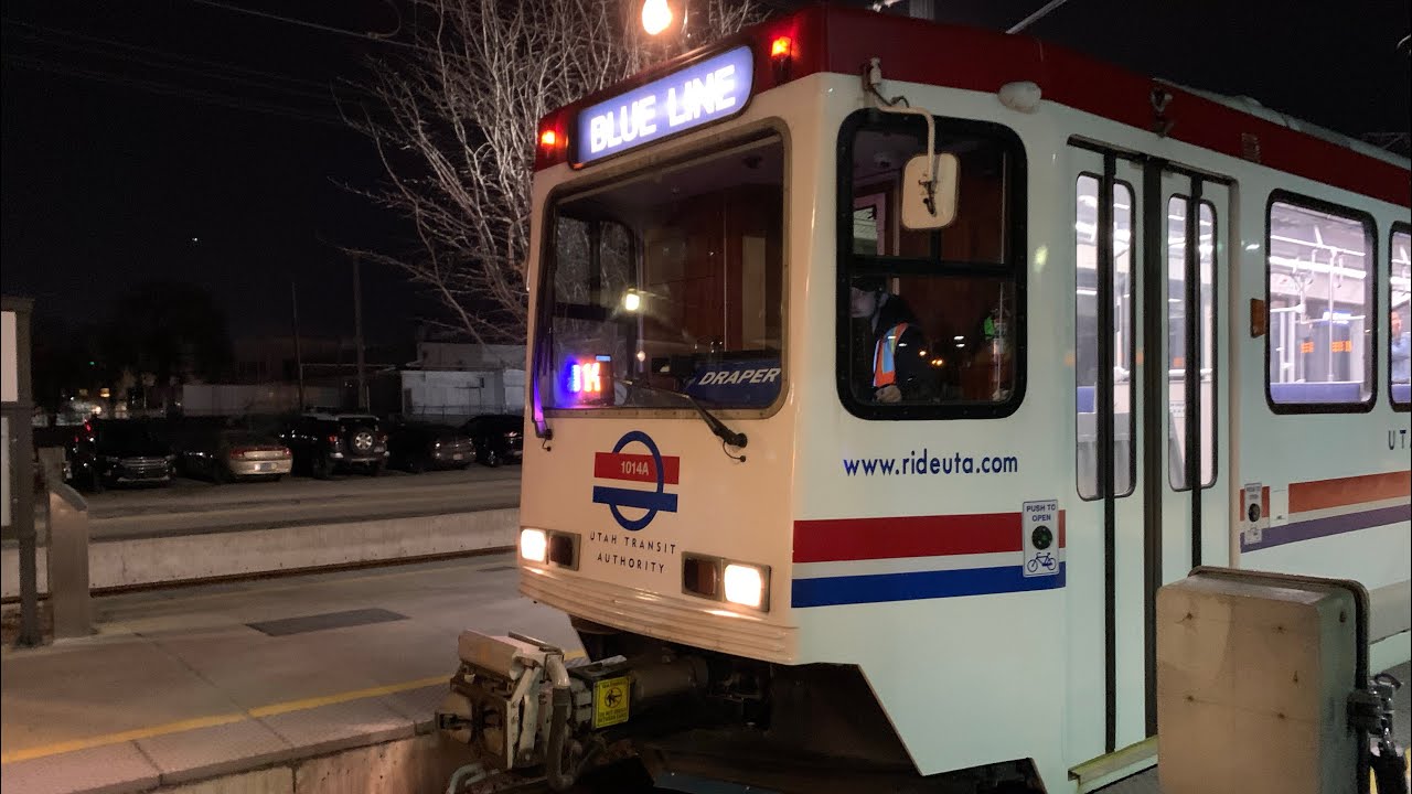 UTA Trax Ride: Historic Sandy to Salt Lake Central