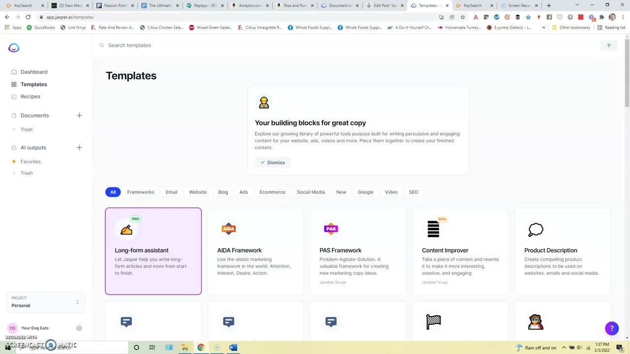How to Write Blog Posts with Jasper AI