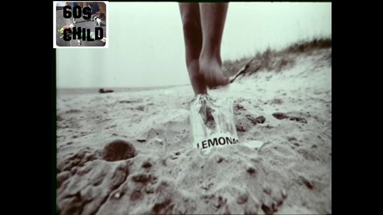 A beach is the last place to leave a bottle, public information films 60s/70s
