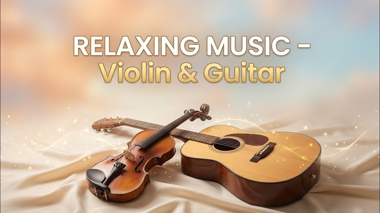 Deep Sleep Relaxing Music &ndash; Violin & Guitar Calm Night Therapy