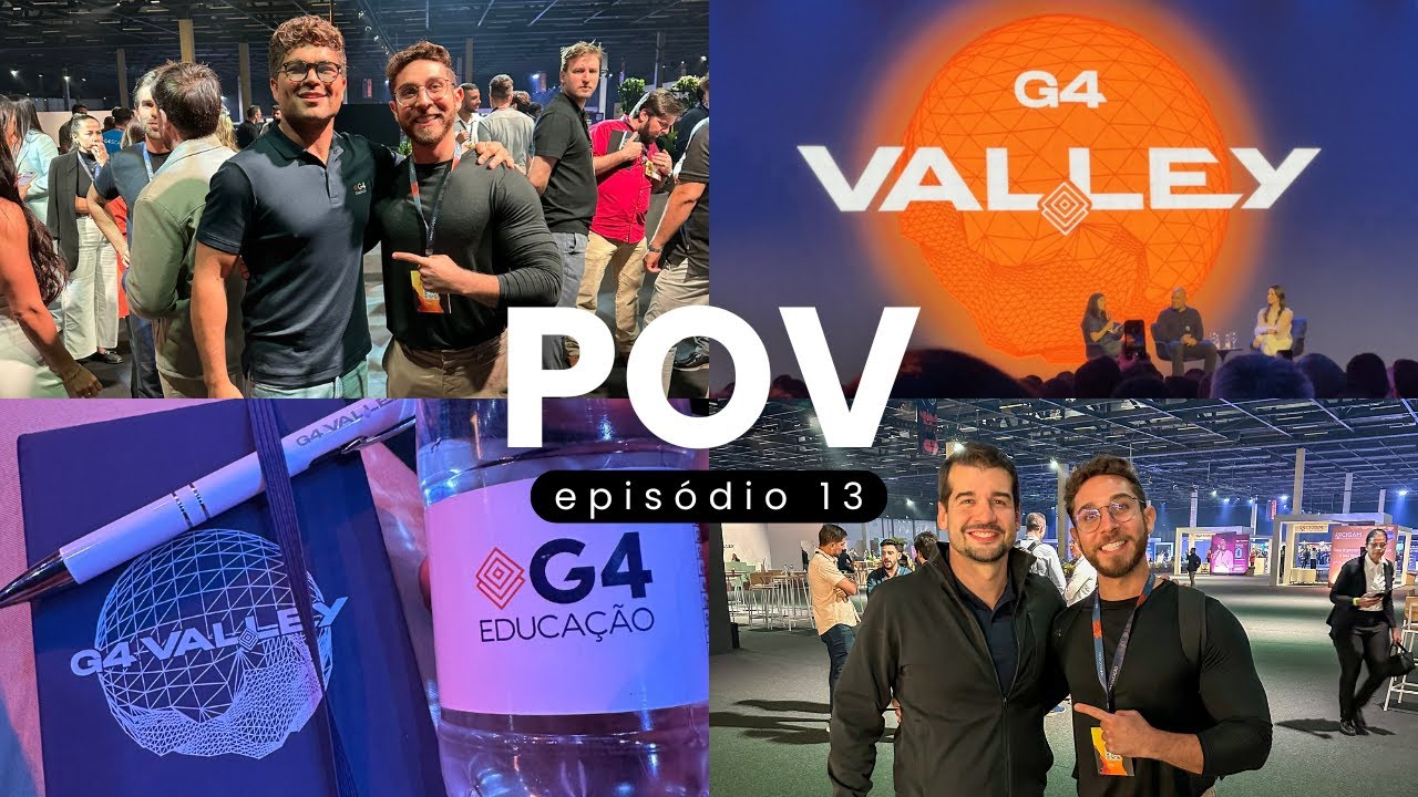 POV: O Início do G4 Valley - Meu Primeiro Dia no Maior Evento do G4 Educação