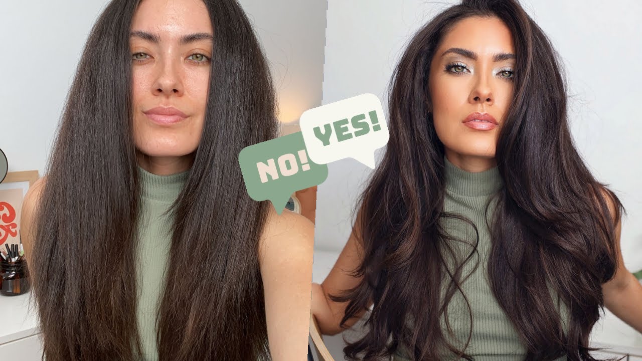 Easy smooth, voluminous hair with a curling iron | Melissa Alatorre