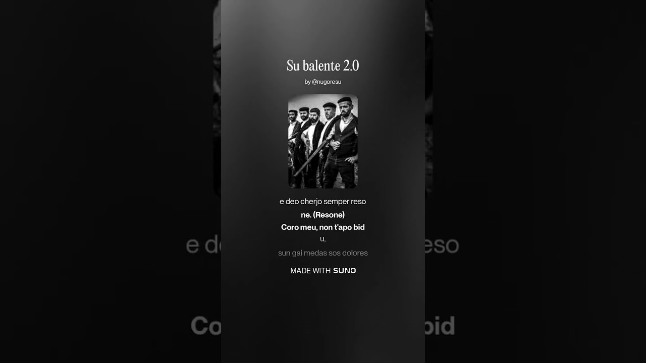 su balente 2.0 #musica #reggaewine #sardegna #rap #trap #hiphop #music