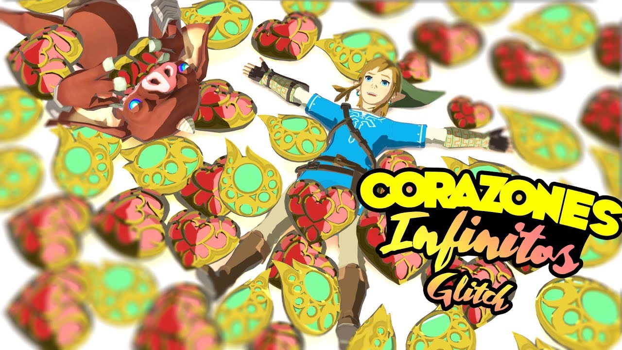 CORAZONES Y CONTENEDORES INFINITOS | GLITCH | ZELDA BREATH OF THE WILD