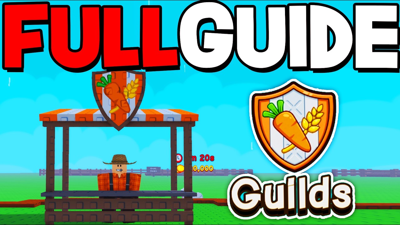 ПОЛНЫЙ ГАЙД по ГИЛЬДИЯМ в Grow A Garden 2! ROBLOX