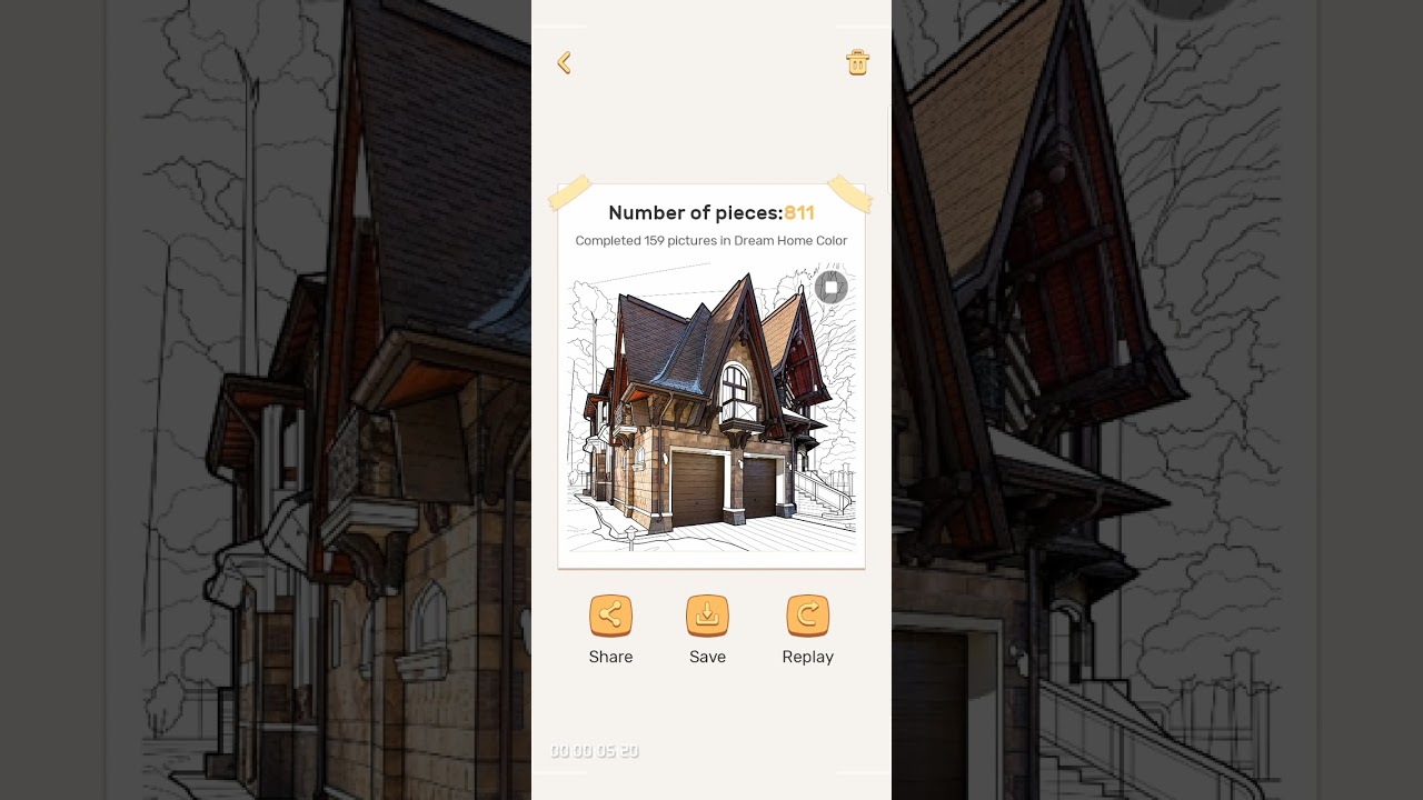 Dream Home 8 🏡| Brushed Expressions| Digital Painting| #digitalillustration #gaming #digitalart #art