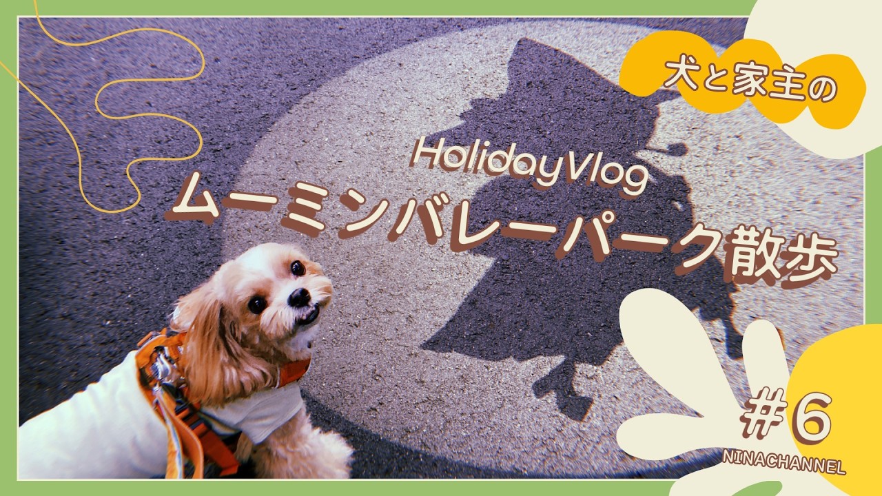 【マルプー】愛犬とムーミンの世界へ🐶🌲｜ムーミンバレーパークVlog【犬旅】