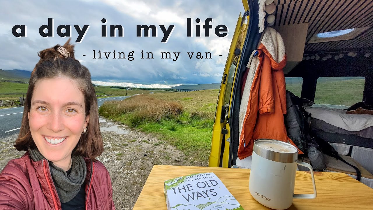 A Realistic Day Living in My Van Between Thru-Hikes | Vanlife Vlog | Yorkshire Dales