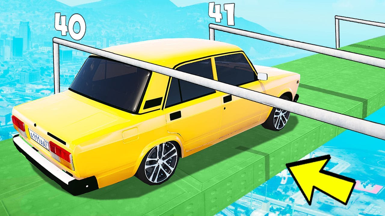 КАК ДАЛЕКО ПРОЕДЕТ ЧИТ ТАЧКА В ГТА 5 МОДЫ! УЗКО-НИЗКО В GTA 5! ОБЗОР МОДА В GTA 5!