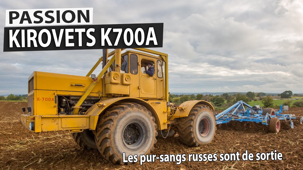 KIROVETS K700-A tractor / Jamz V8 Sound