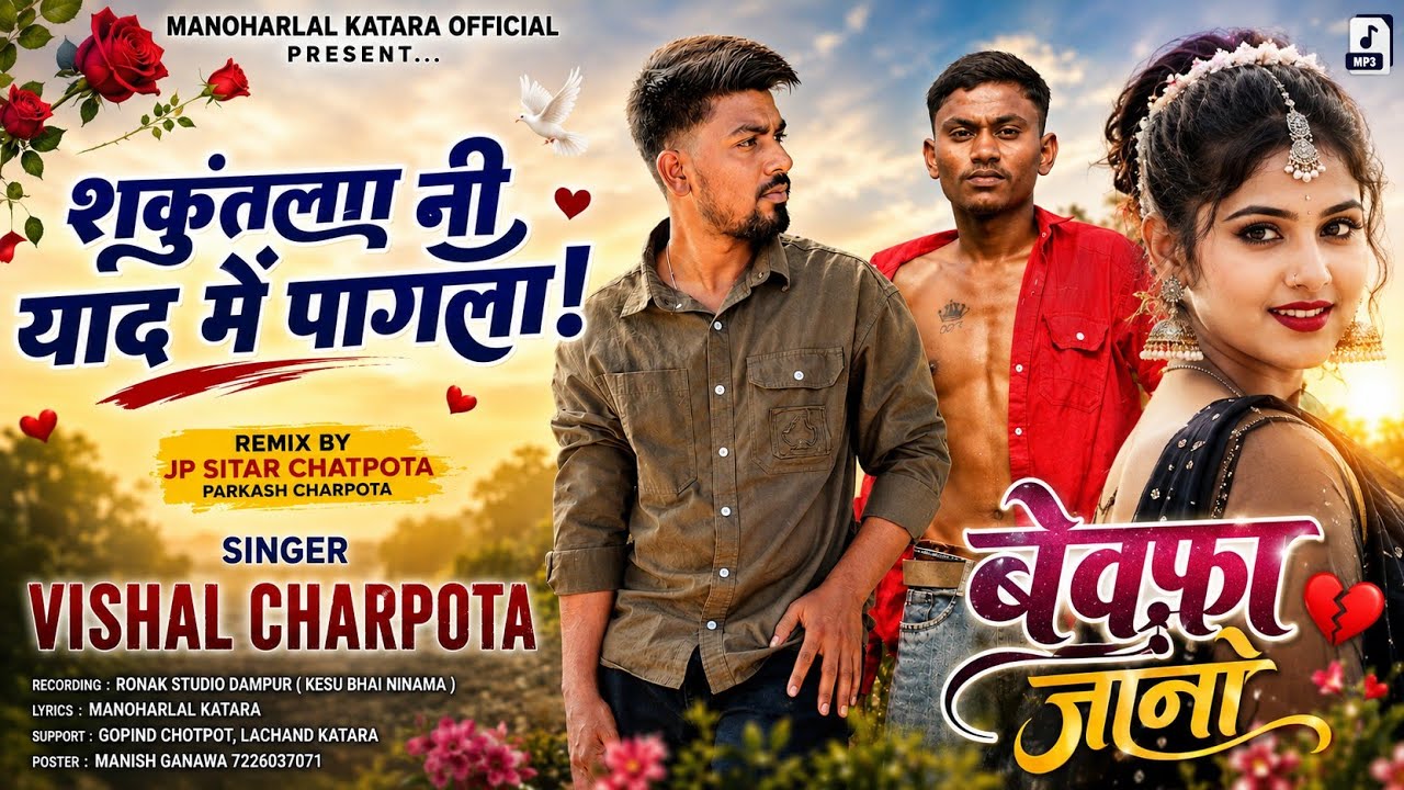 शकुततला नि याद मे पागल 🙏 Singer VISHAL chrpota🙏 👑 नया धमाका सुपरहिट टीमली_2026🙏 vk Vishal chrpota of