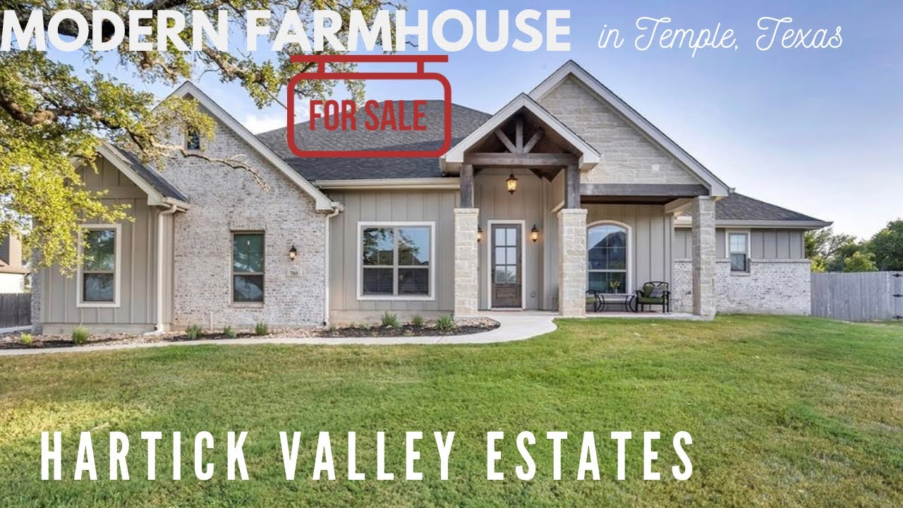 Homes For Sale In Temple Texas | Hartrick Valley Estates | Bell County