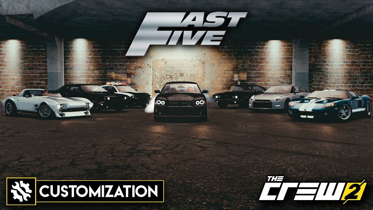 THE CREW 2: Fast Five | Customization - Movie Scenes |  Fast & Furious 5