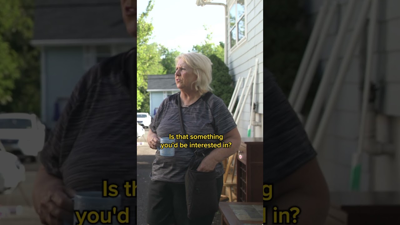 Giving away garage sale tips