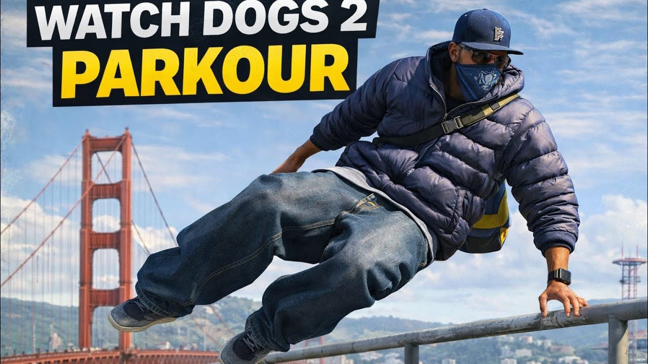  Паркур в watch dogs 2 Parkour in Watch Dogs 2