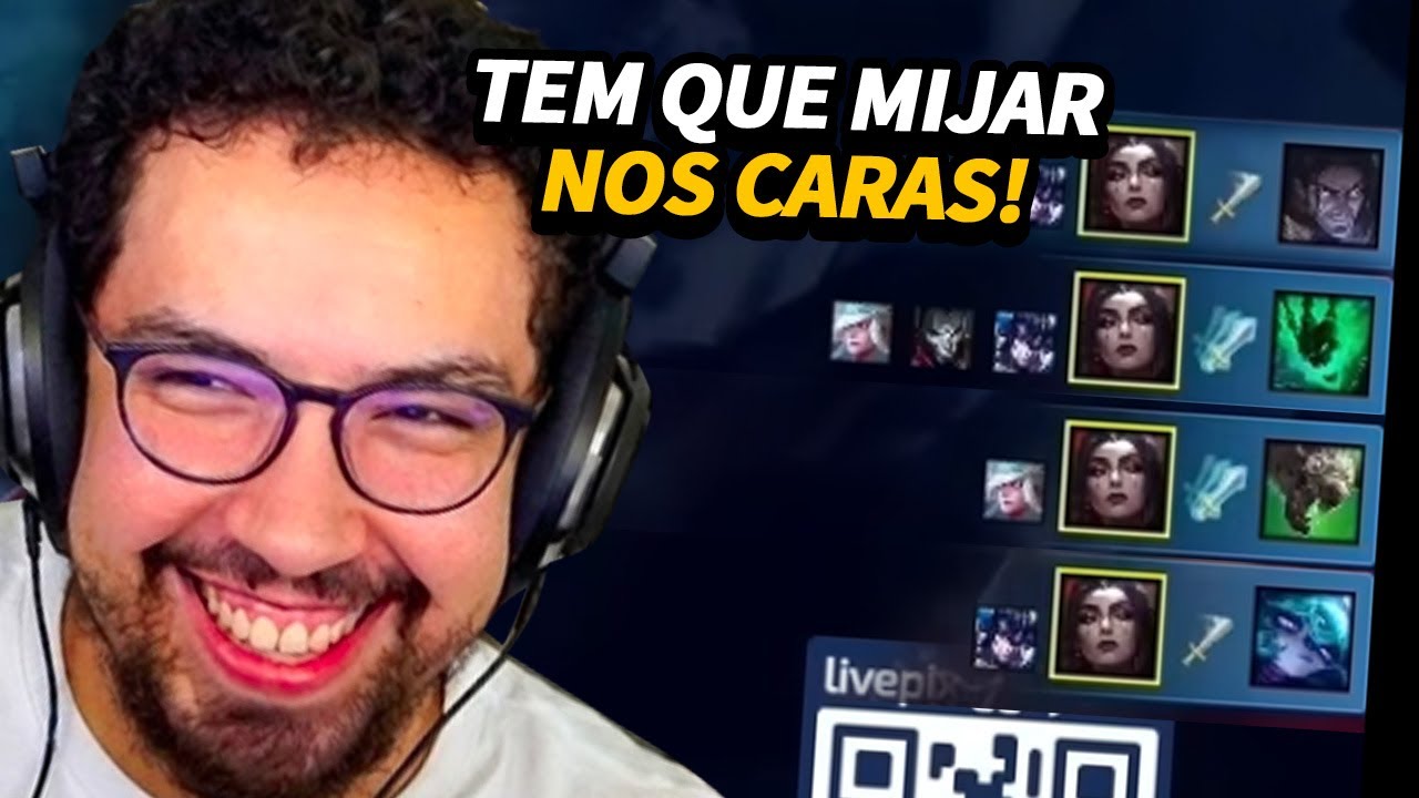 LEAGUE OF LEGENDS SÓ É BOM QUANDO VOCÊ TA GANHANDO DESSE GEITO