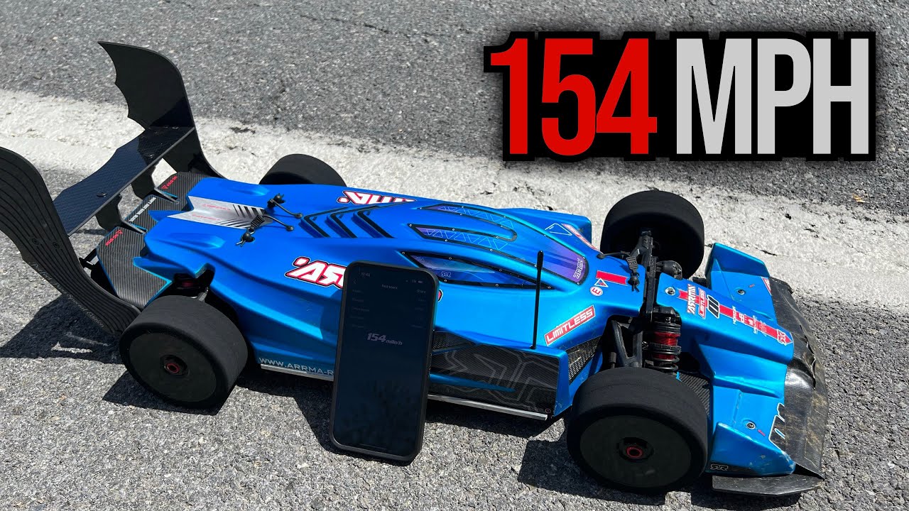 Arrma Limitless V2 Open Wheel 154 MPH