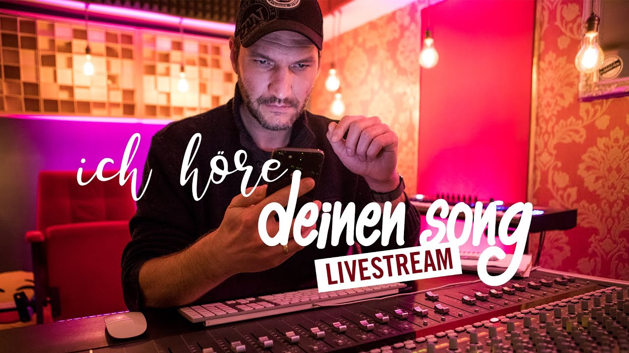 Musikproduzent h&ouml;rt deinen Song | 