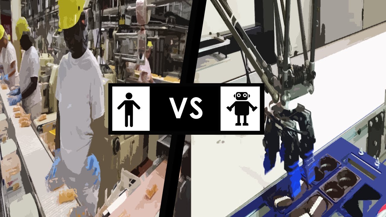 Human vs Machine : Grabbing (Automation)