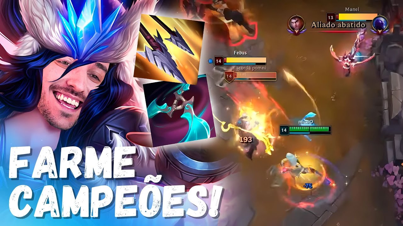 A MELHOR BUILD PARA CARREGAR 1V9 DE SIVIR!