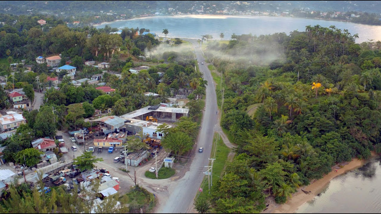 Port Antonio, Jamaica. View from the Sky