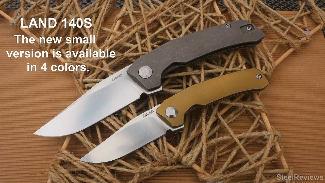 New arrival: Sanrenmu Land 140S with titanium handle & VG10 blade