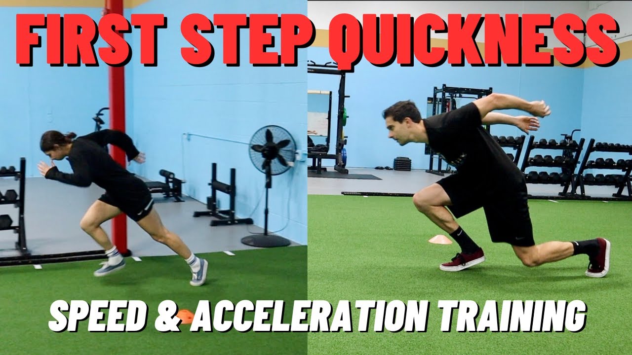 Drills For First Step Quickness In Soccer | Acceleration Training For Fast First Steps