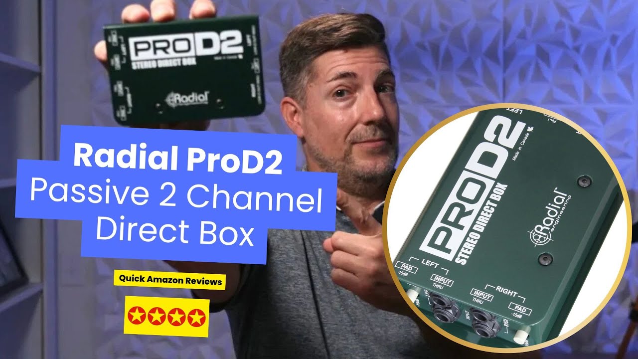 Radial Pro D2 Review: The Ultimate DI Box for Musicians! 🎸🎤