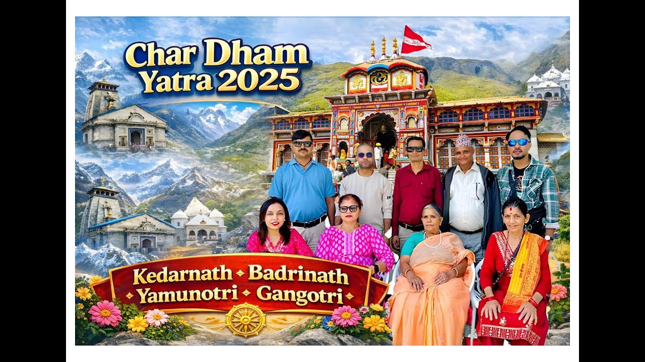 Char Dham Yatra 2025 | Kedarnath | Badrinath | Yamunotri | Gangotri