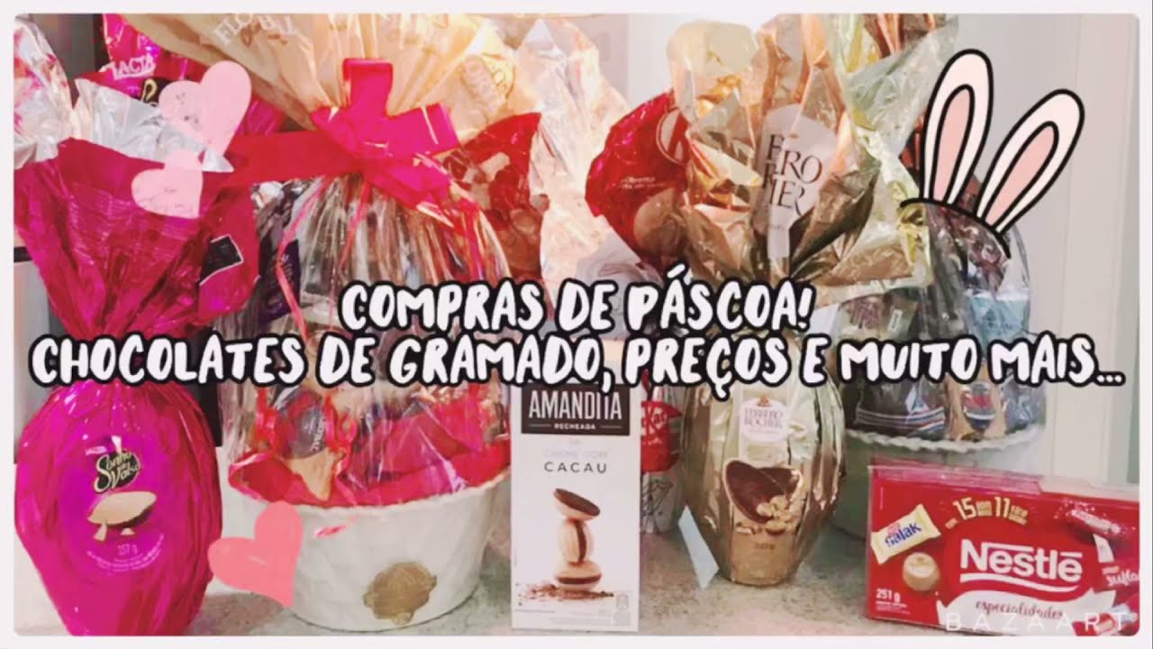 Compras de Páscoa! Chocolates de Gramado, preços e muito mais...