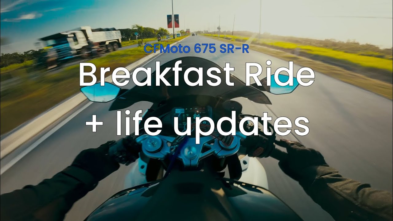 SA WAKAS! Breakfast Ride sa Cafetana + Life Updates & kwentuhan | CFMoto 675 SR-R