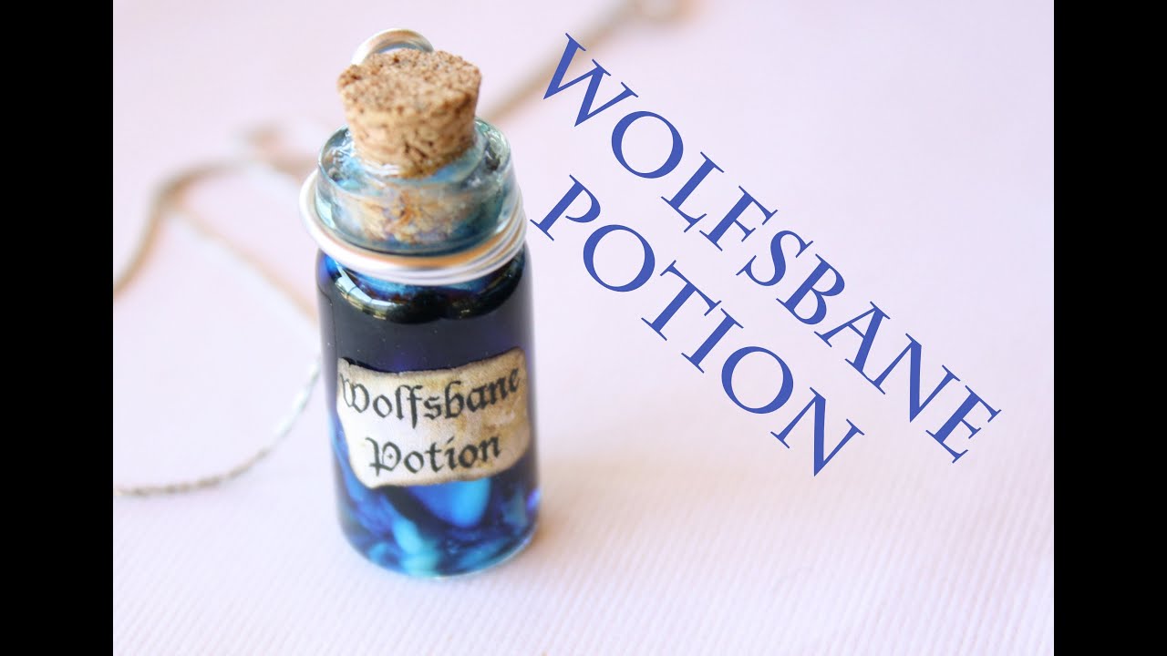 Wolfsbane : Harry Potter Potion Ep. # 6 : Bottle Charm Tutorial