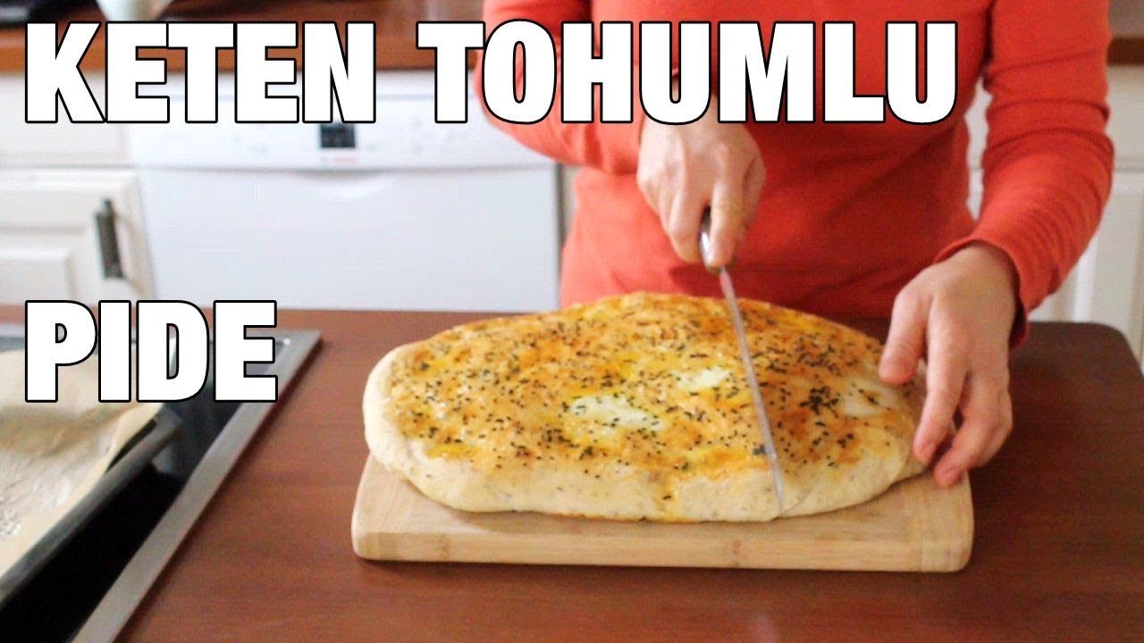 Keten Tohumlu Pide | Ev pidesi / ekmeği | çok lezzetli - Canandan Tarifler