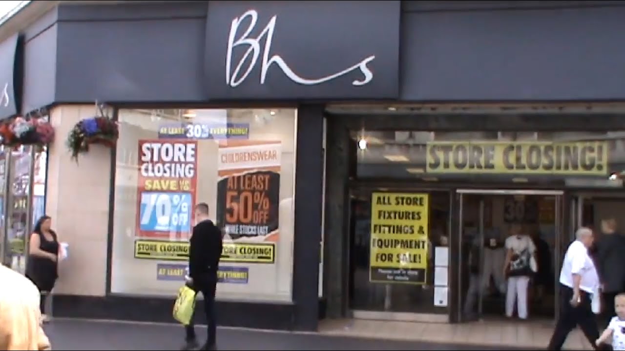 BHS Middlesbrough Store Closed Down.