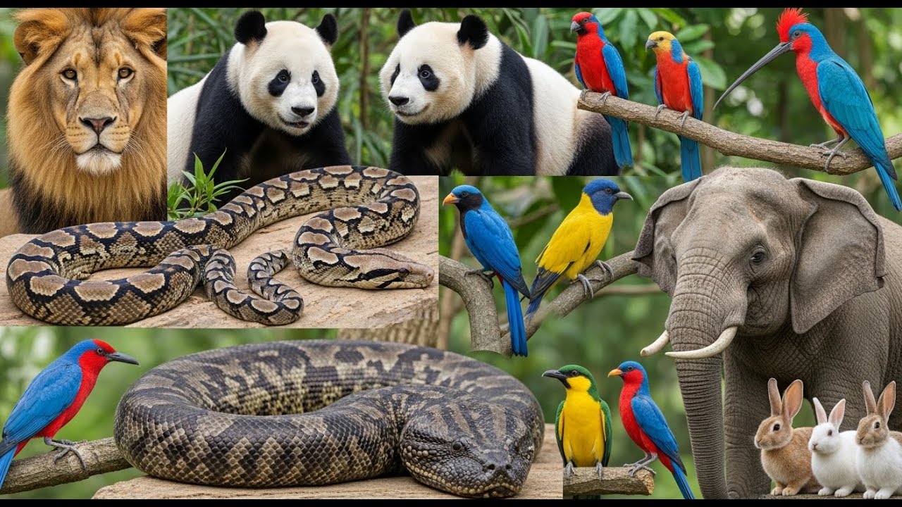Silent Wildlife in 4K | Animals in Their Natural Habitat