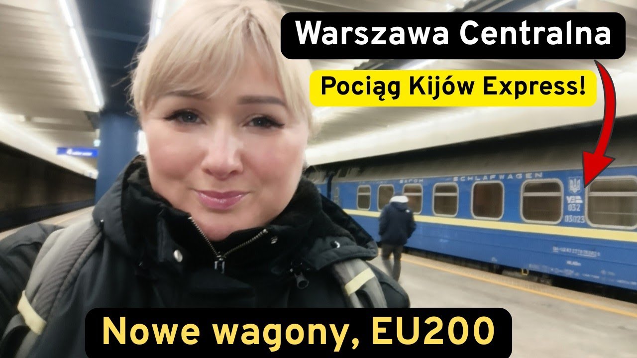 Pociągi Centralna, EIC Krzywousty, IC-MP KYIV EXPRESS, IC Zosia, Najnowsze Wagony, Lokomotywa EU200!