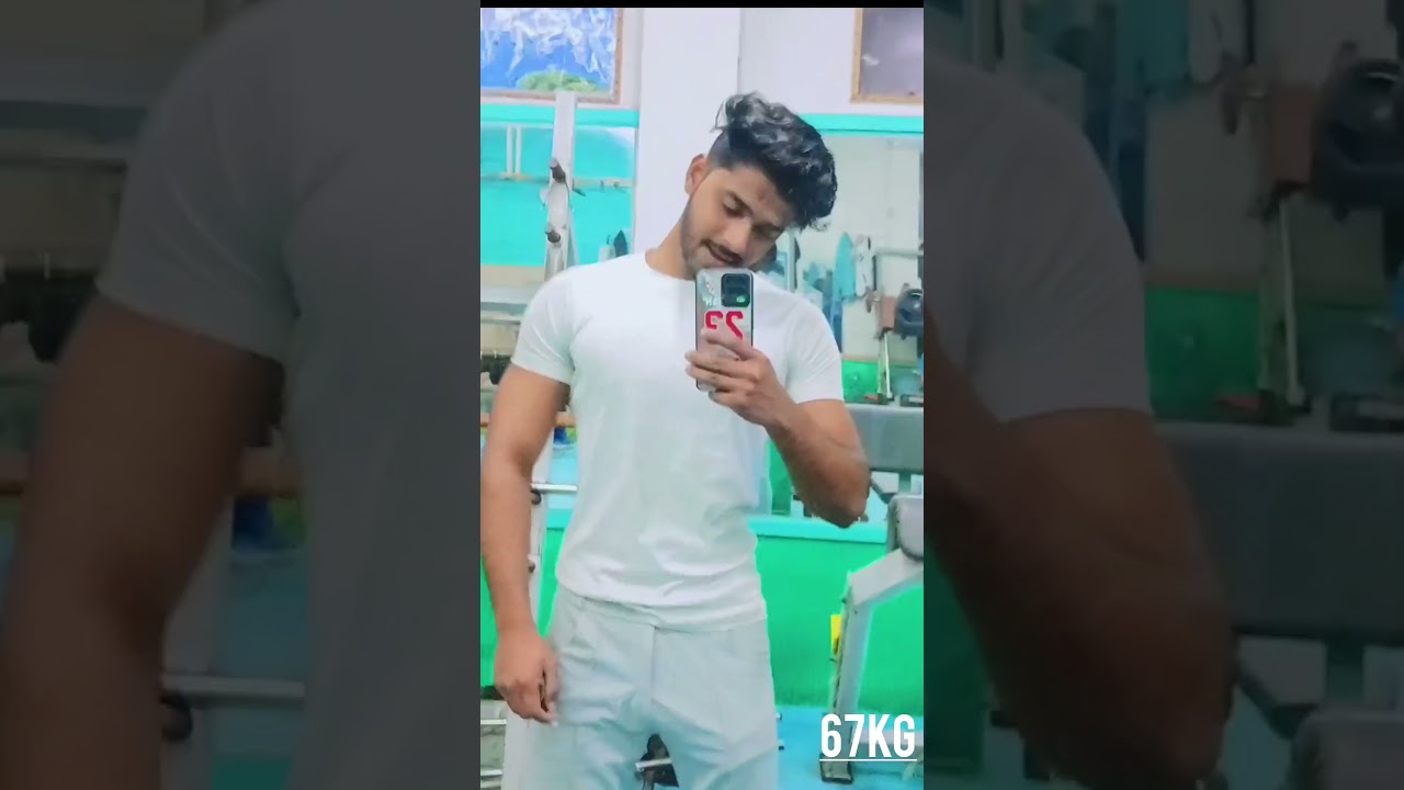 6 month transformation 15 kg gain#dubeydesifitness #gym #gymmotivation