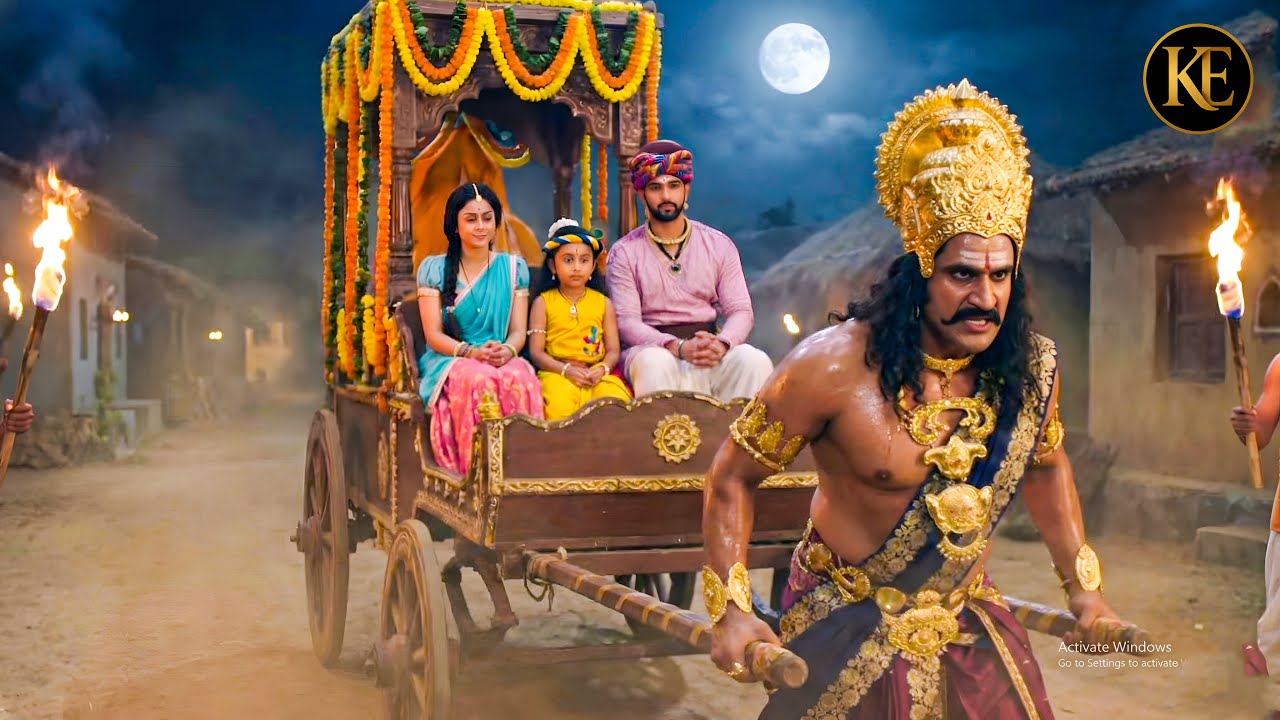 कान्हा की शरारत से कंस की अकड़ टूटी, खुद बना रथवान   || YMKN || Shree Krishan leela||