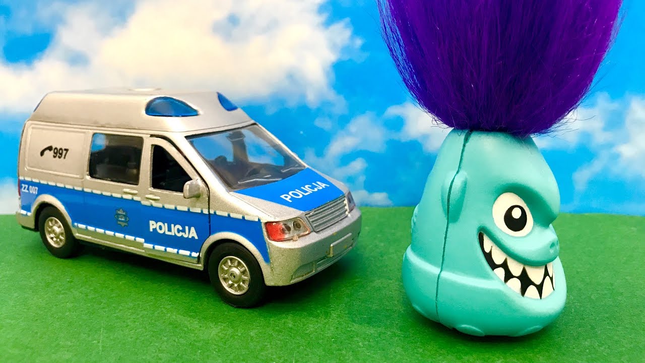 Potworek i Policja ☺ Przygoda na placu zabaw ☺ Bajka dla dzieci PO POLSKU