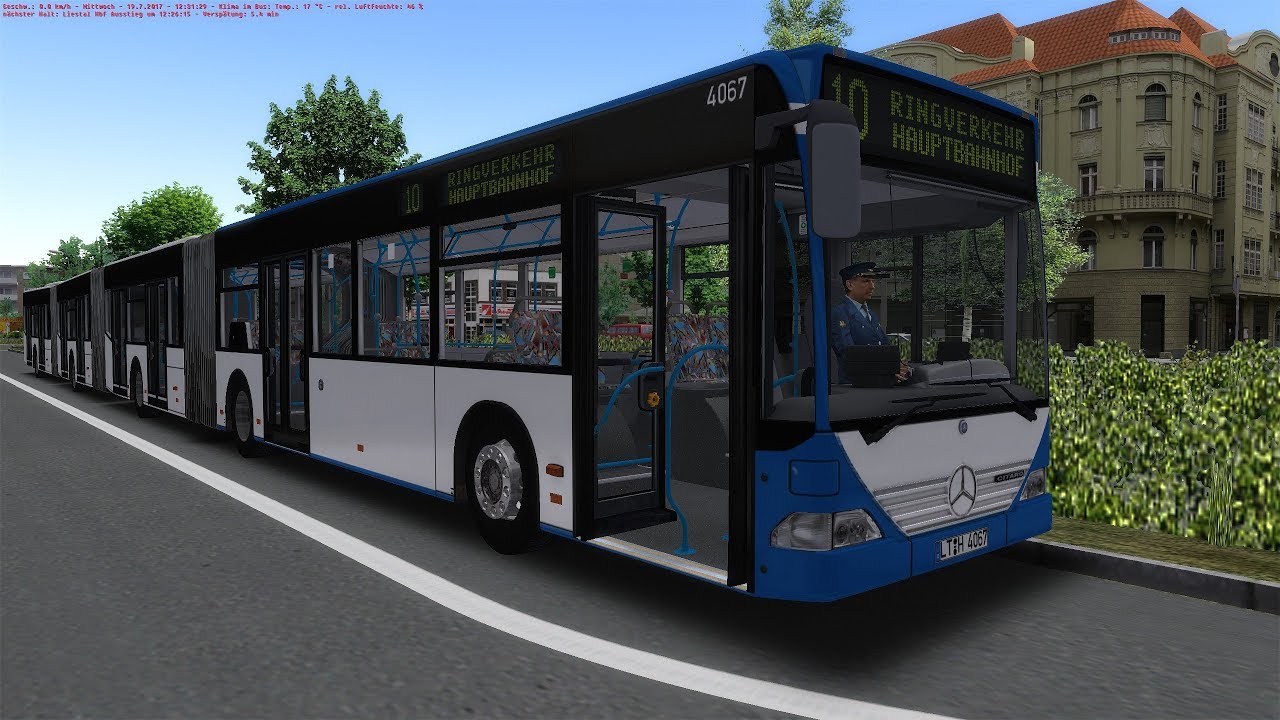 3 GELENKE - Mal leicht übertreiben - Mercedes Citaro GGG XXXL - Liestal V2 - Let’s Play OMSI 2 #519