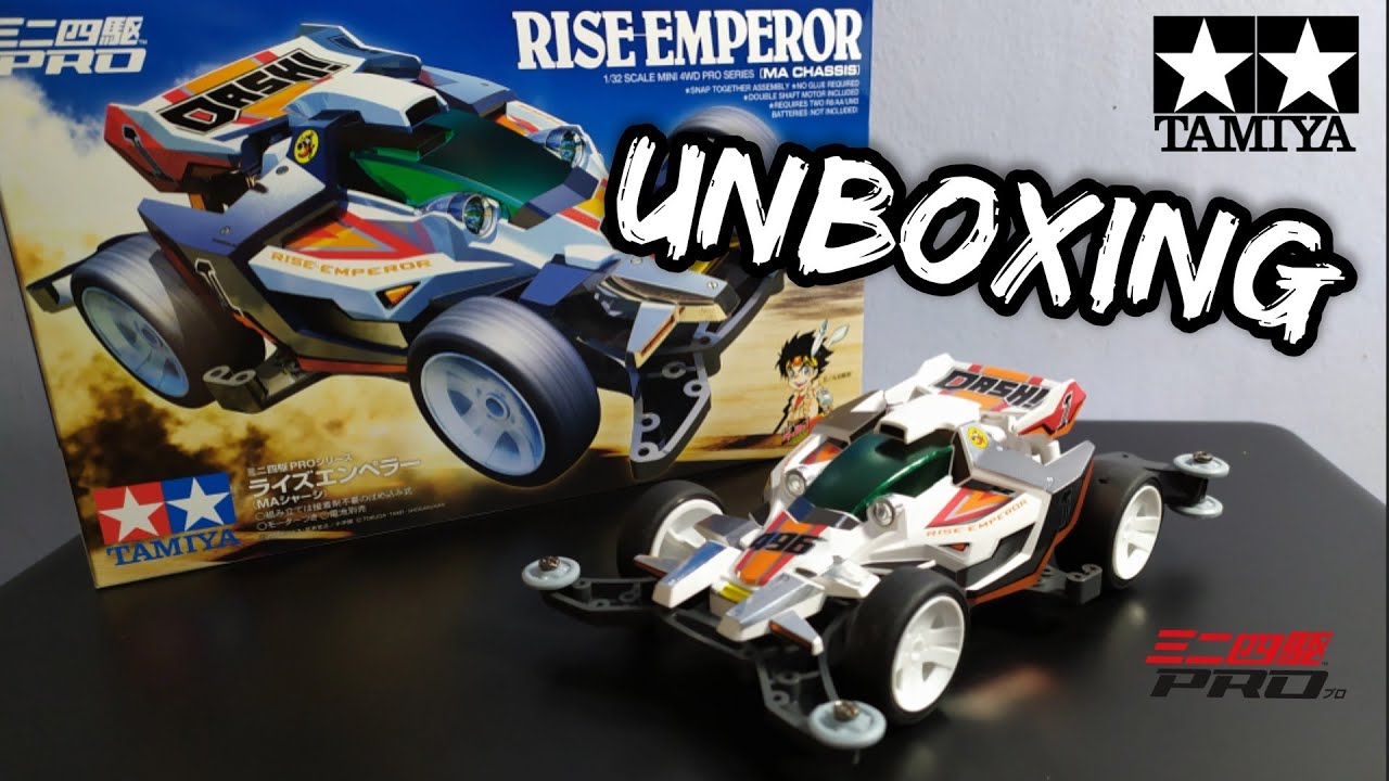 UNBOXING TAMIYA RISE EMPEROR | DASH YONKURO | ミニ四駆 TAMIYA | MINI 4WD