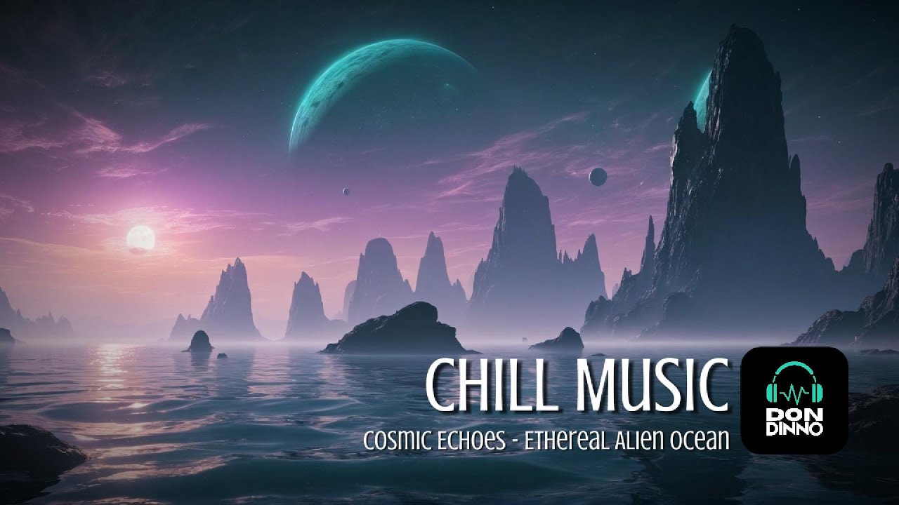 Chill Music - Cosmic Echoes - Ethereal Alien Ocean || Deep Focus | Study | Work | #2605
