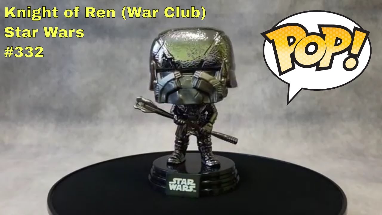 #332 - Knight of Ren (War Club) - Star Wars - Funko POP Figure