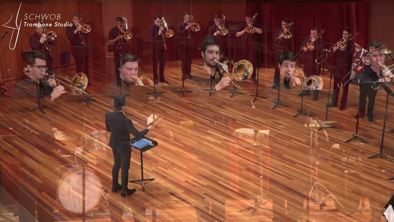 Even When He is Silent - Schwob Trombone Ensemble 2022