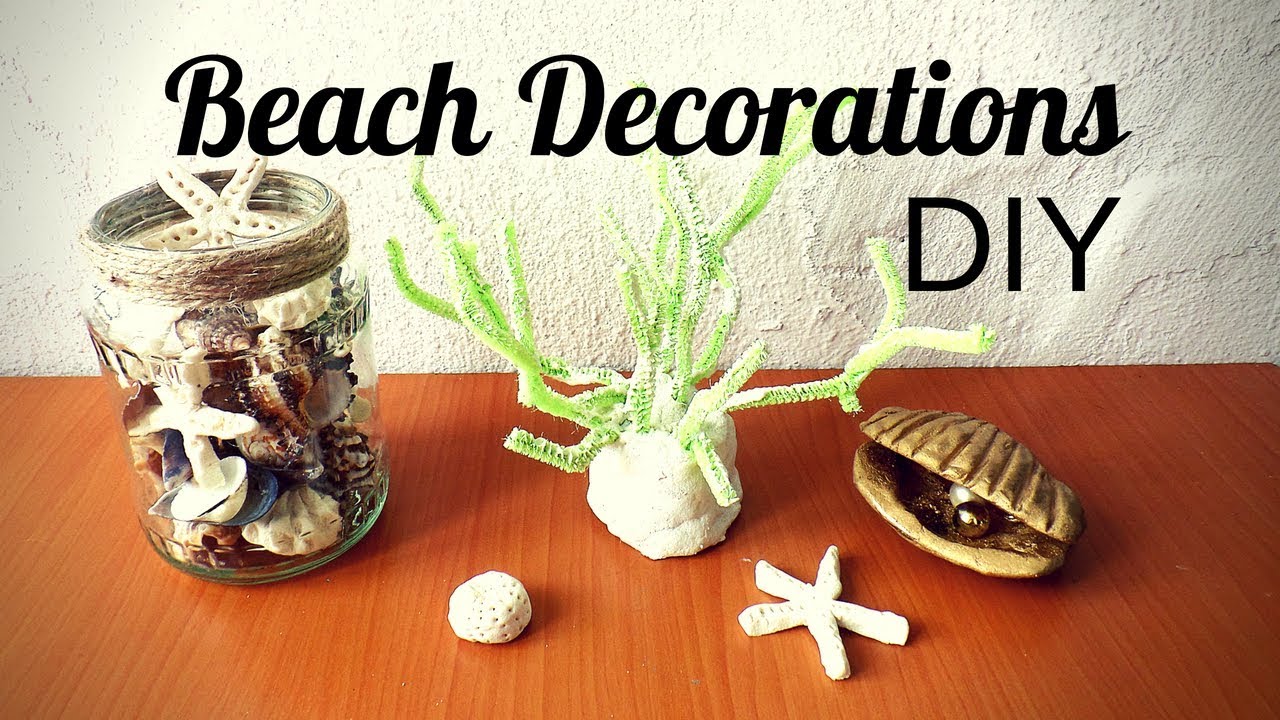 Beach Crafts for Kids | DIY Coastal Decor | Make Sea Creatures Starfish and Coral with Salt Dough